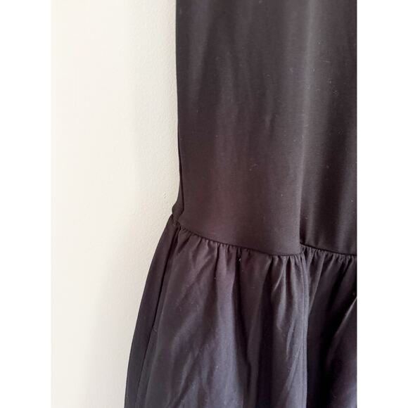 J.CREW | NWT Tall drop-waist mixy dress in Black | Sz TXL - Picture 6 of 10